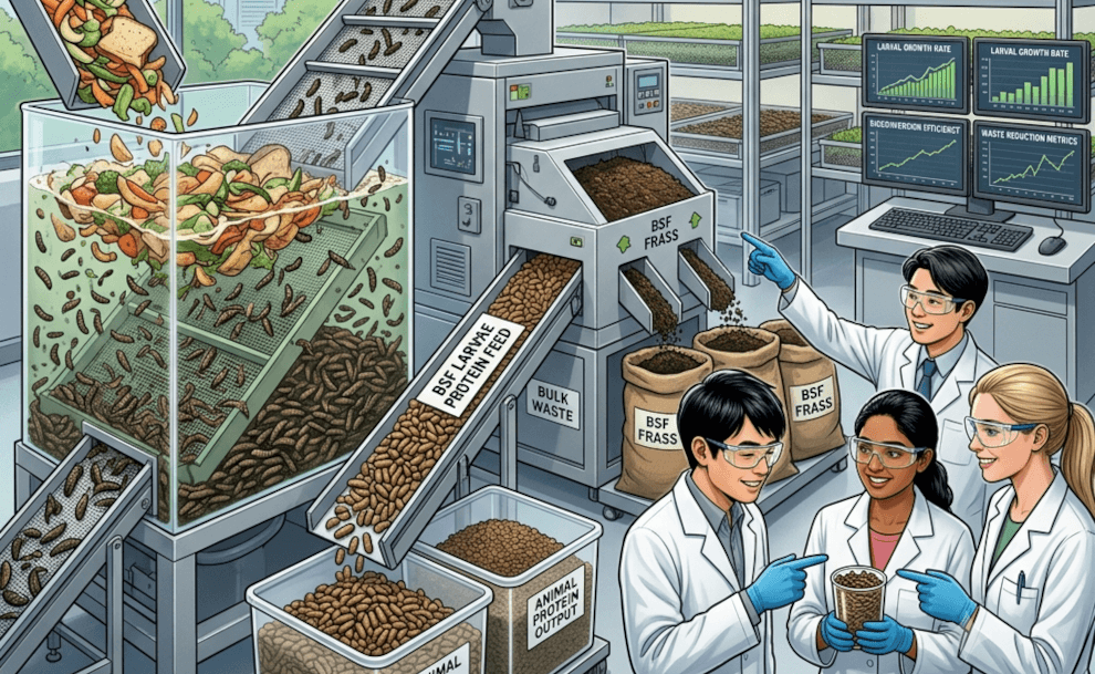 Turn Food Waste Into Gold: How Insect Tech Saves The Planet